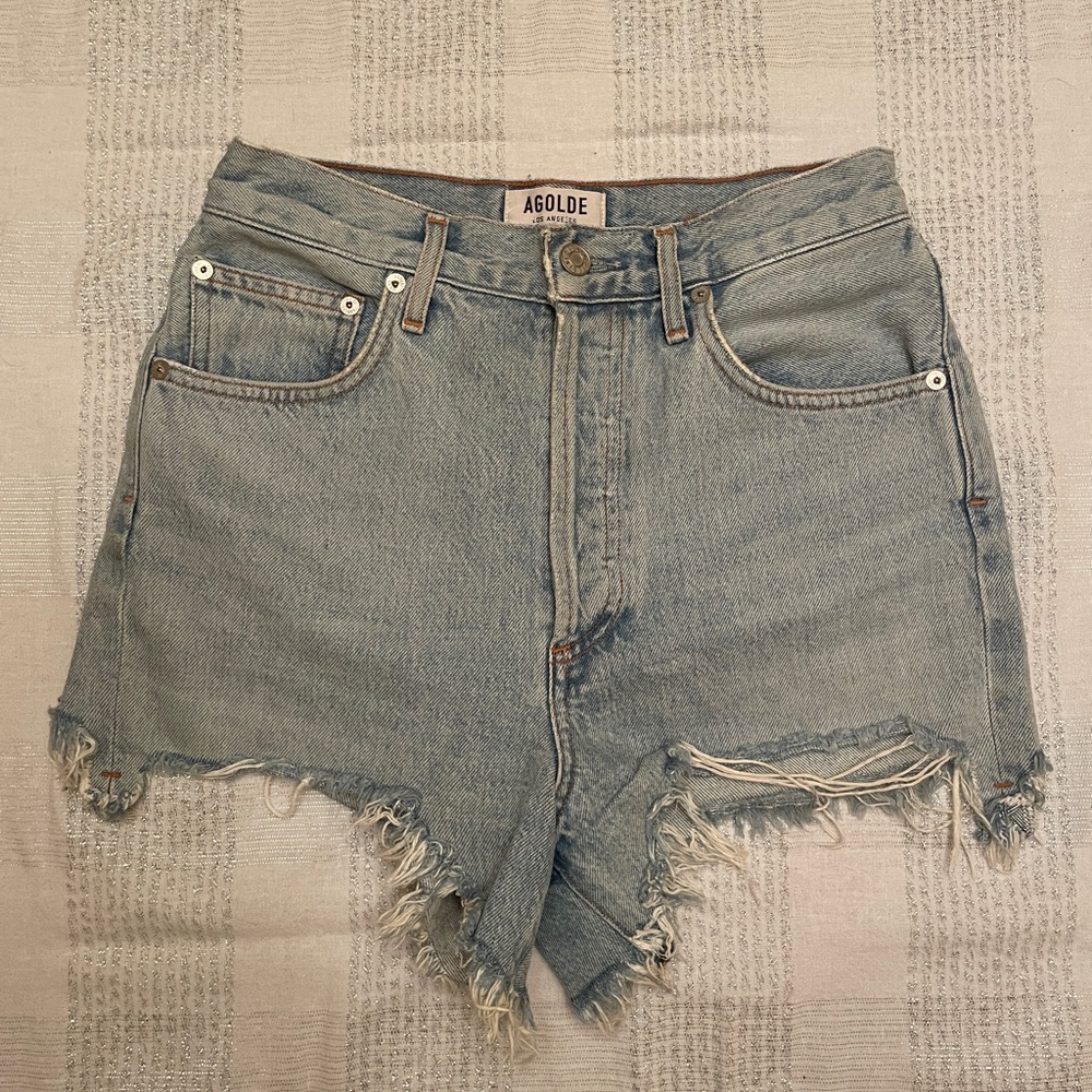 AGOLDE Denim Shorts Size 26